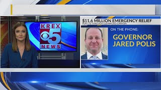 Gov. Polis live call on I-70 Glenwood Canyon
