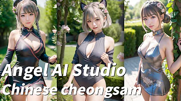 【Angel AI Studio】LOOKBOOK - Chinese cheongsam