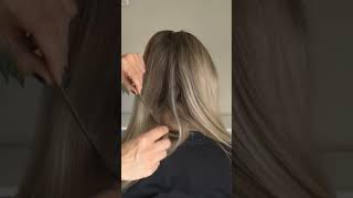 #asmr #sleepaid  relaxing nape hair play with ambient music