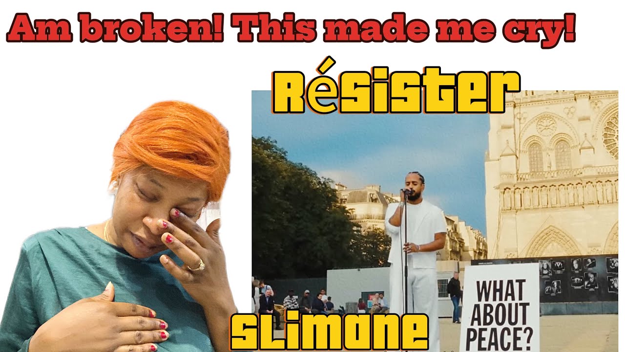 So Emotional!!! Slimane - Résister (What about Peace?) REACTION