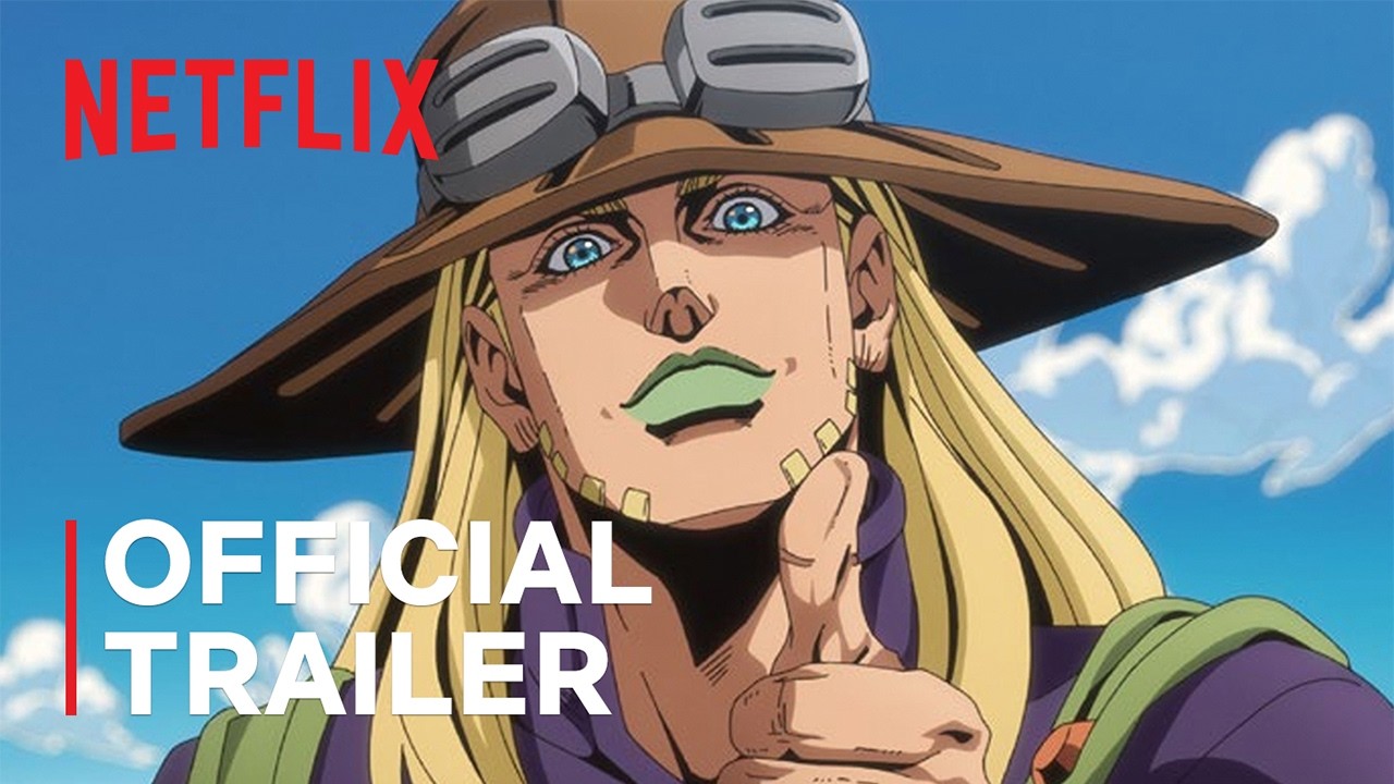 STEEL BALL RUN JoJo's Bizarre Adventure 2nd STAGE | Official Trailer | Netflix