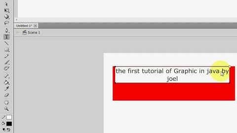 introduction to java2D graphics