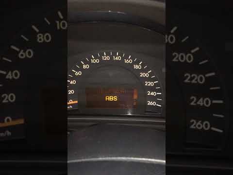 Mercedes Benz W203 BAS ABS ESP failure