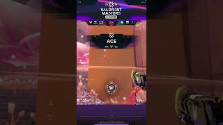 VIT Jamppi 1v4 ACE Clutch at VALORANT MASTERS LONDON