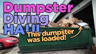 They Asked Us To Come And Get It!  Dumpster Diving At A Warehouse  Expensive Stuff! [2024]