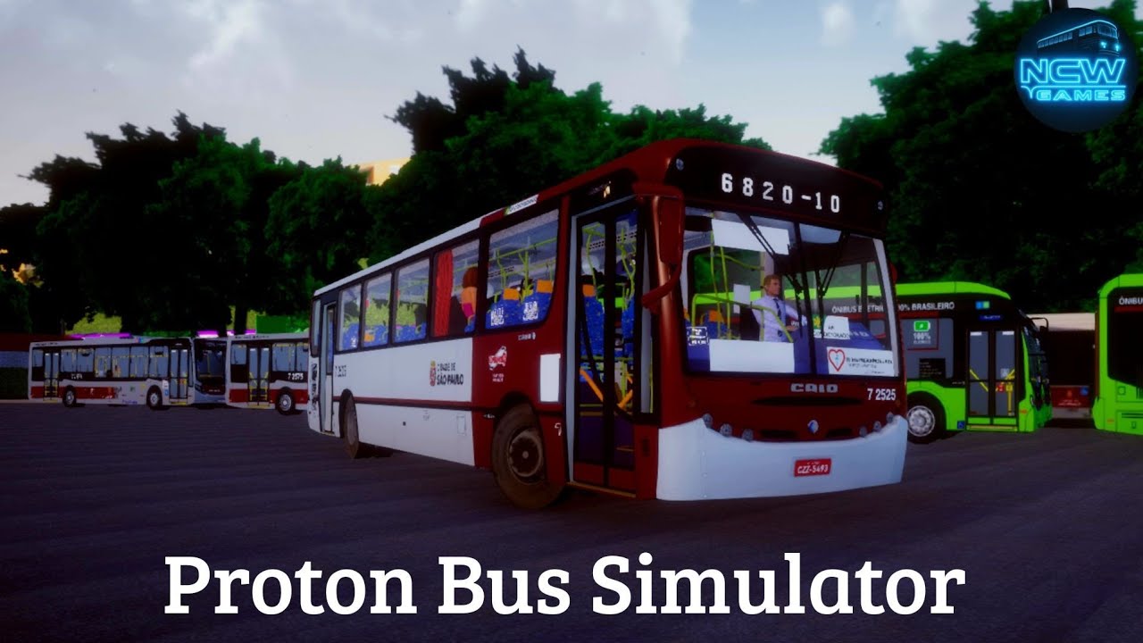 Proton Bus Simulator | 6820-10 Terminal Capelinha x Jardim das Rosas ...
