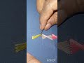 So easy hand Embroidery Design #shorts #trending #viral
