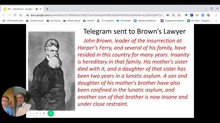 NTI  Was John Brown Insane?
