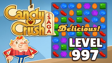 Niveau 997, Candy Crush Saga, Stappenplan, Gameplay, Geen Commentaar, Android