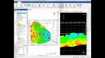 Demo - GVERSE Geomodelling - Calculate Wells in Zone