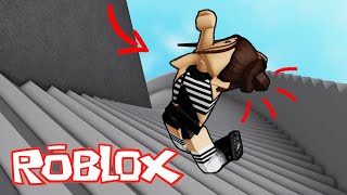 10 BİN KATLI MERDİVENDEN AŞAĞI UÇTUM!!Roblox Ragdoll Engine