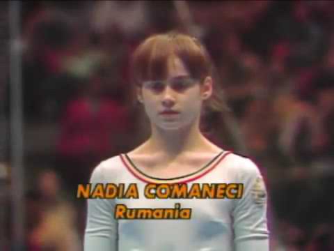 Nadia Comaneci 1976 Yılında 10 Üzerinden 10 Puan Aldığı Performansı