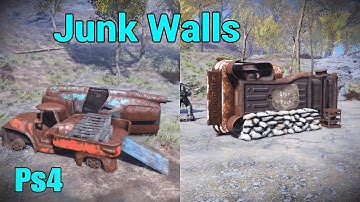 Workshop Junk-Wall Pack - Real Test: Fallout 4 Mods - Ps4 Pro