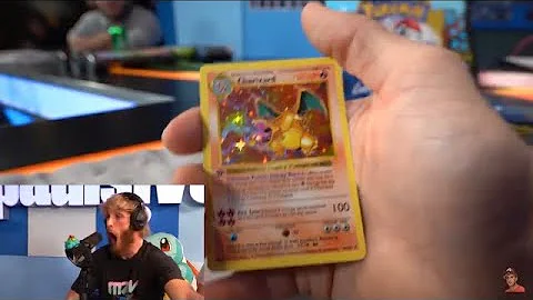 LOGAN PAUL Pulls $80,000 CHARIZARD in the $200,000 1st  Edition Pokemon Box. ( REACTION)