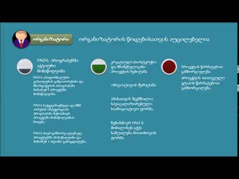 PAO- წარმატებული და აქტიური წევრების წოდებები/ეტაპები