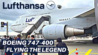 LUFTHANSA BOEING 747400 (ECONOMY) | Frankfurt  Vancouver