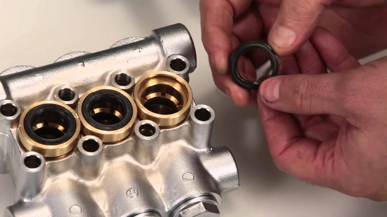 Обслуживание уплотнений насосов Cat модели 5CP2120, 5CP2140, 5CP2150