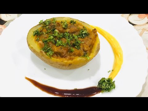 How to make Simple Beef Stroganoff | Easy Beef Stroganoff Baked Potato