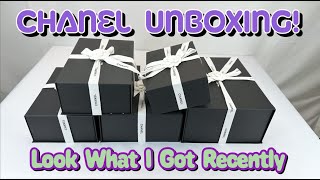 Chanel Unboxing Look What I Got Recently. #chanelbag
