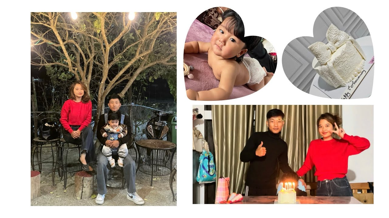 1st anniversary | ka nu leh ladybees_in atang gift kan dawng | kan nun gift min pe 👕(special Vlog🤍)