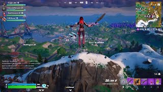 Fortnite C6S4 Gameplay Squad Zero Build Crowned Victory Royal 40 2025 10 26