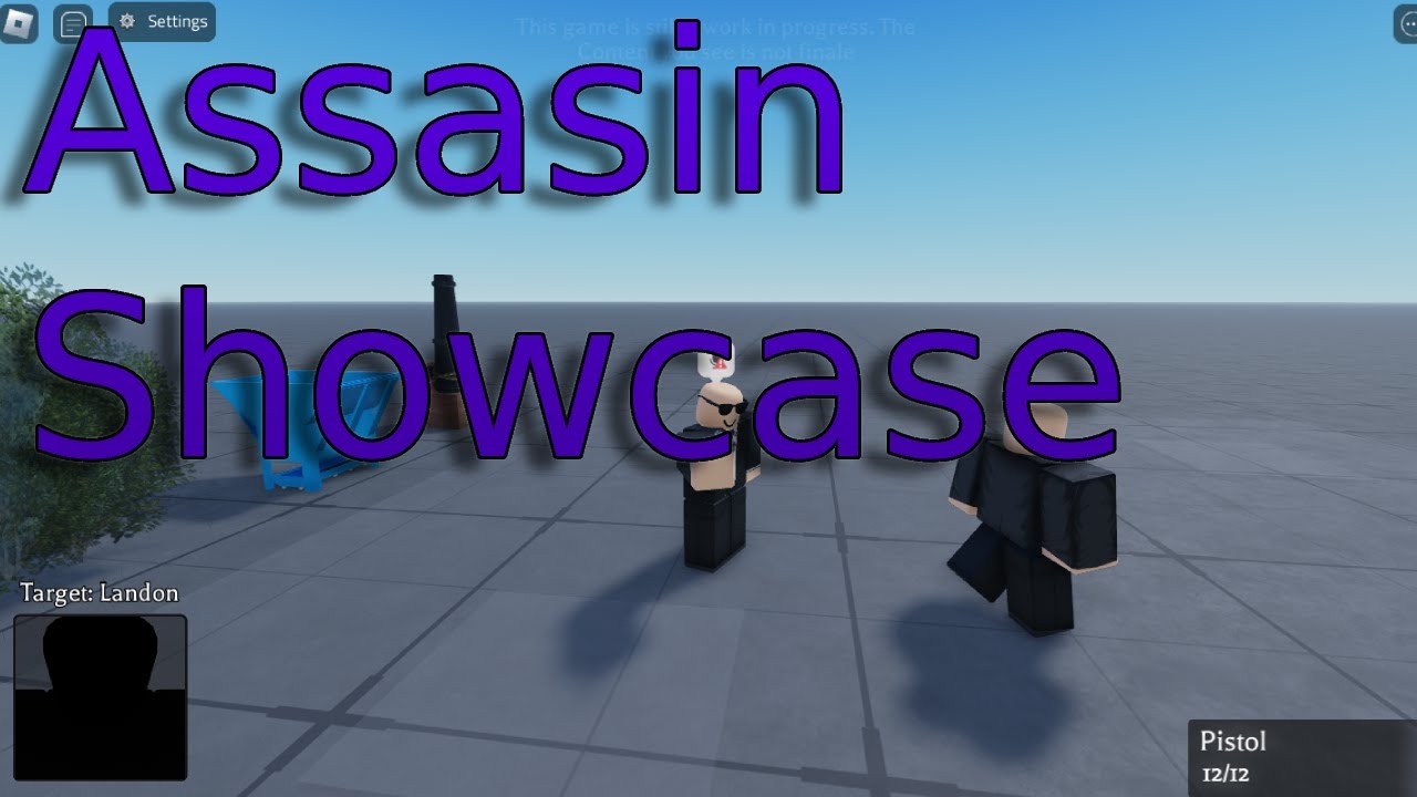 Roblox Studio Assasin V0 124 SHOWCASE YouTube 