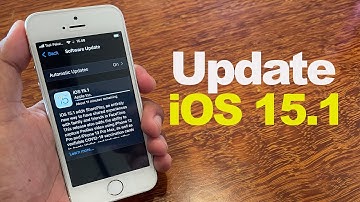 Update iOS 15.1