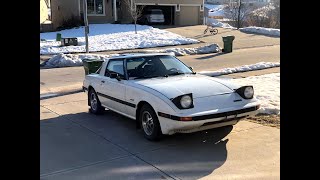 1984 Mazda Rx7 FB 12a open headers (sounds stupid lol)