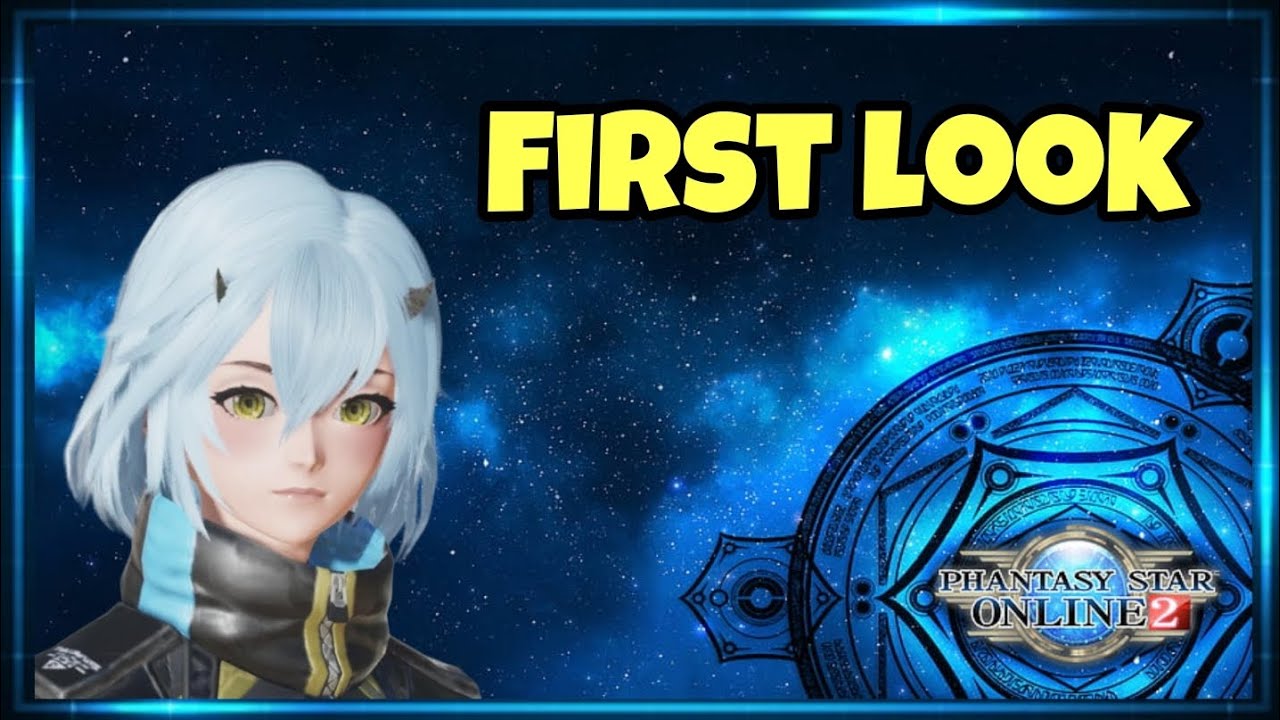 PSO2 First look, absolutely amazing graphics