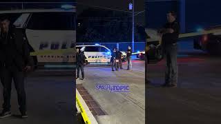 Shooting with one person shot at the corner store on Munger Ave and Hall St, Dallas, TX. #dallastx