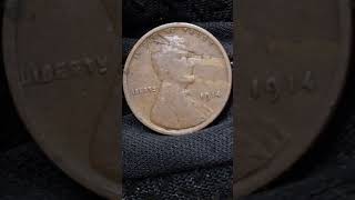 1914 Wheat Cent Laminated #lincolnwheatcents #rawcoin