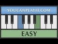 Heart and Soul | EASY Piano Tutorial | Slow