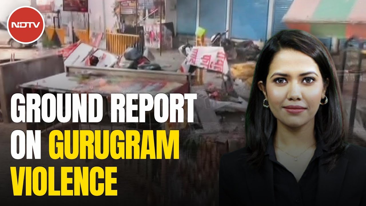 Haryana Violence Mob Vandalises Shops In Gurugram They Didn t Open 