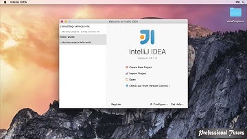 009 Creating Your First Java Project