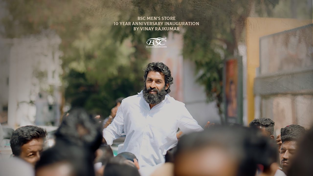 BSC Men’s Store 10 year anniversary inauguration by Vinay Rajkumar ...
