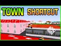 Mario Kart 64 - Town Roof Jump Shortcut