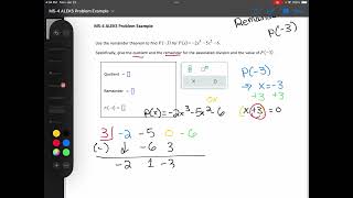 Algebra 2 Module 5 Lesson 4 ALEKS example