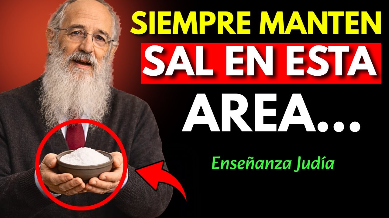 COLOCA SAL en tu habitación y atrae DINERO ¡MUCHO MÁS RÁPIDO! -Enseñanza Judía