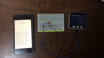 M5StackからBLEでiOSアプリに送信してスイッチを駆動
