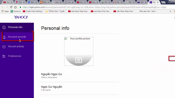 Hướng dẫn thay đổi mật khẩu yahoo mail trên android năm 2024