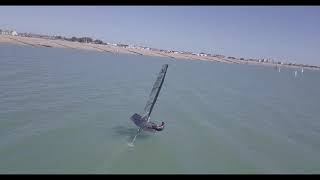 Alex Foiling Moth Training