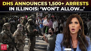 US Immigration Crackdown | DHS arrests 1,500+ illegal aliens across Illinois amid Op Midway Blitz