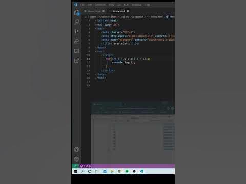 How to create multiplication table in javascript #shorts #youtubeshorts ...
