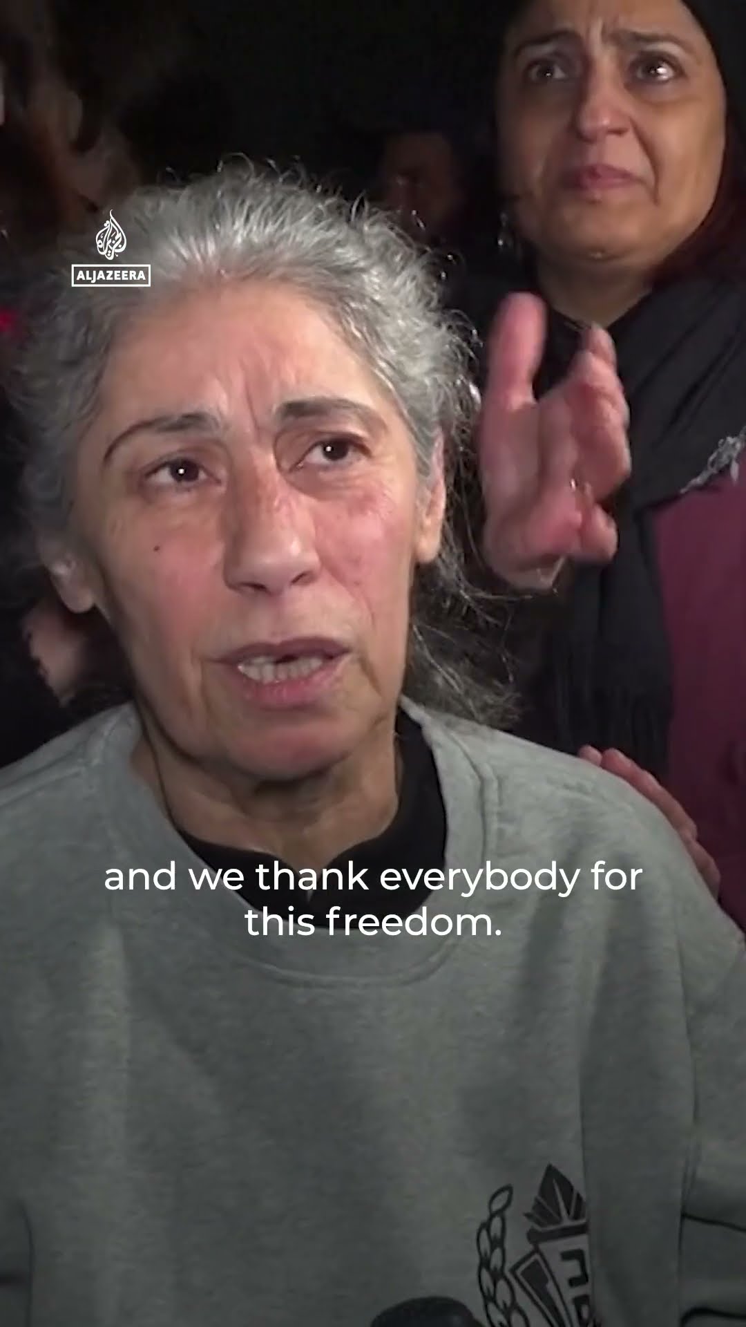 90 Palestinian prisoners freed under Gaza ceasefire deal | AJ #shorts