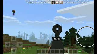 Мод на огнестрельное оружие 3D в MINECRAFT PE (Minecraft Pocket Edition)