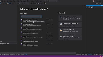 Generate mapping code on build in C#