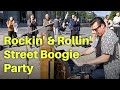 Rockin and rollin street boogie party   nico brina in biel zentralplatz