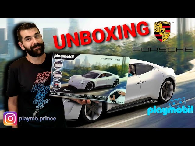 Playmobil Unboxing - 70765 - Porsche Mission E 