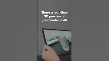 #Shorts a real-time 3D preview of your model in AR
