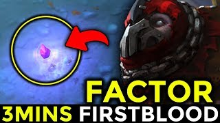 HOW TO GET FIRST BLOOD IN 3 MINUTES by FACTOR PUDGE | GENIUS PUDGE
